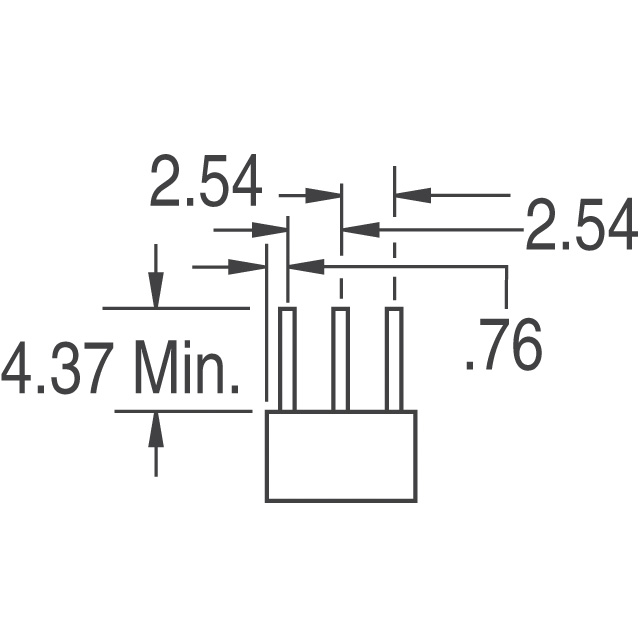 3262P-1-103LF Bourns Inc.  Trimmer Potentiometers